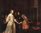 杰拉德 特 博尔奇 : The Dancing Couple